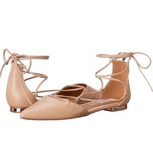 Steve Madden Women's Sunshine Pointed D'orsay Flats Size 7